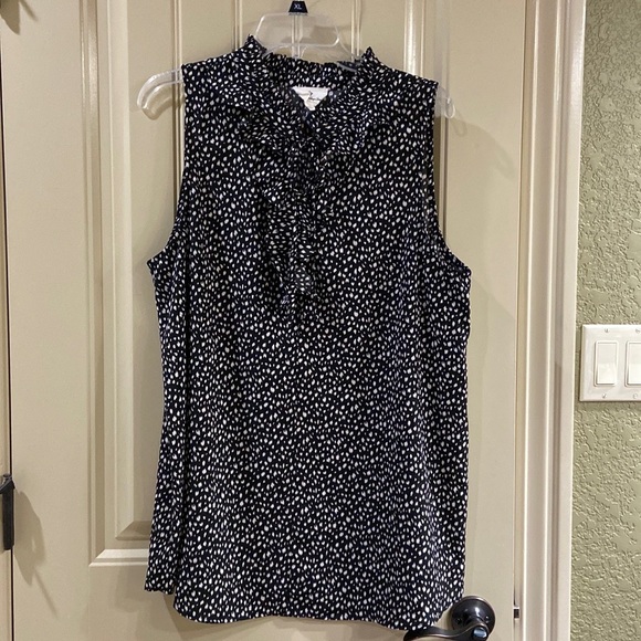 Sleeveless Blouse by Betsy’s Boutique Shop. EUC! - Picture 1 of 16